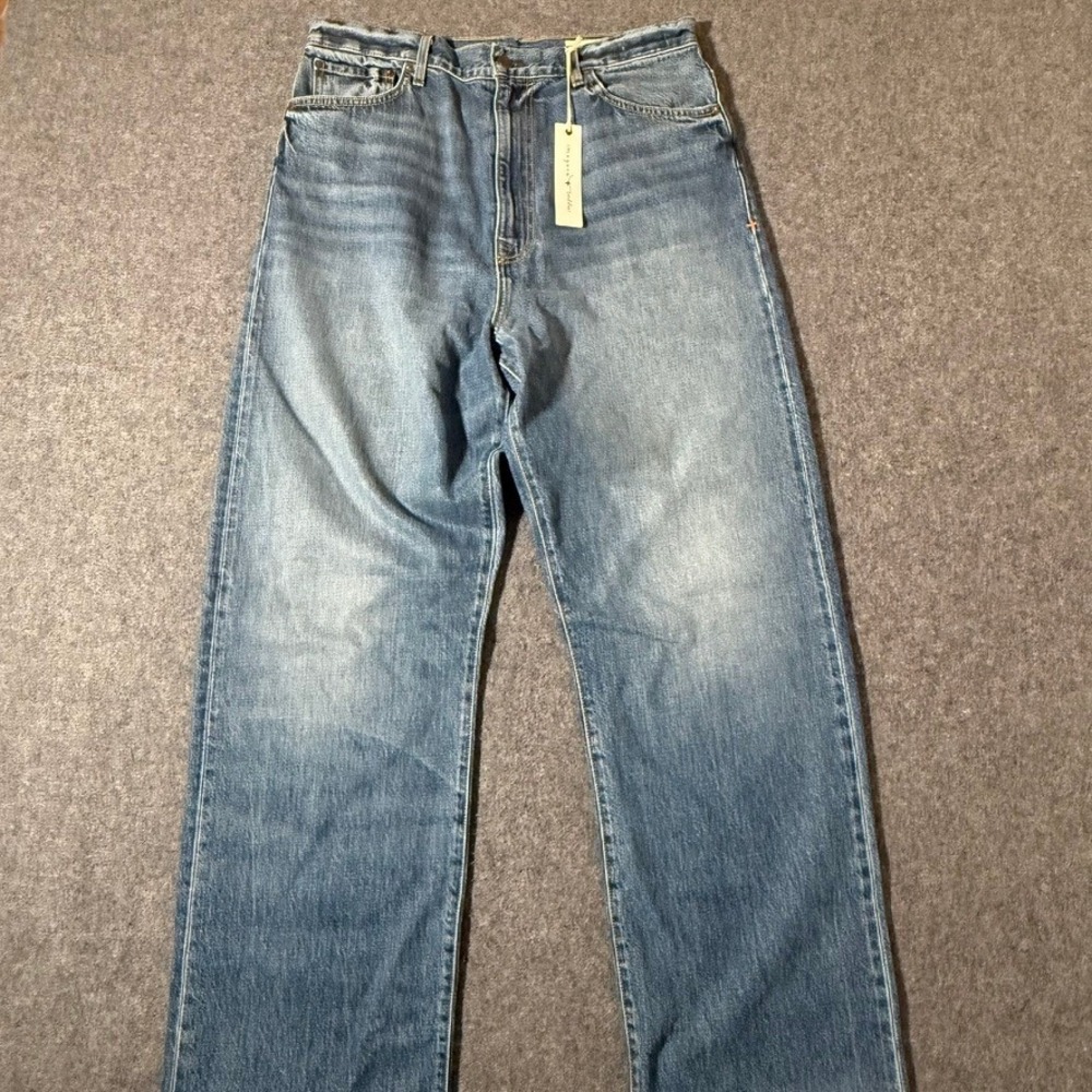 Imogene + Willie Catherine Abilene High Rise Straight Leg Jeans Size 32 NEW